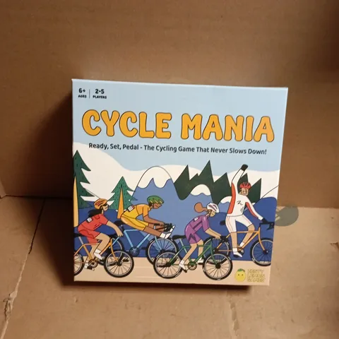 CYCLE MANIA BOARD GAME – CYCLING FAMILY RACE, 2–5 PLAYERS