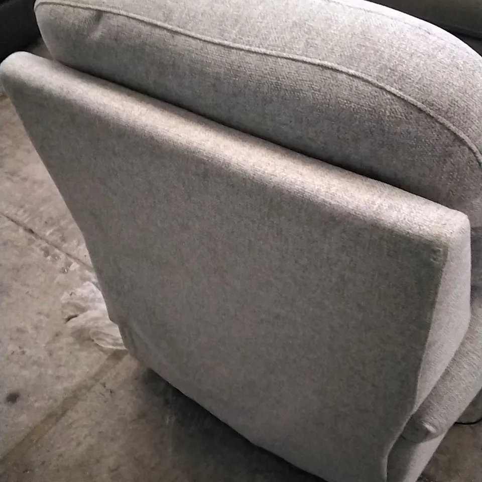 QUALITY BRITISH DESIGNED & MANUFACTURED G PLAN HOLMES DUAL ELEVATE ARMCHAIR PIERO SILVER FABRIC