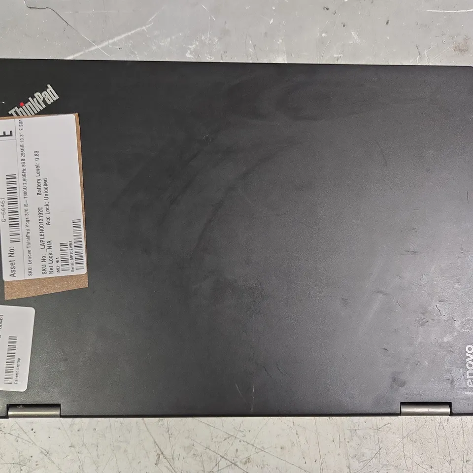 LENOVO THINKPAD YOGA 370 I5 LAPTOP IN BLACK