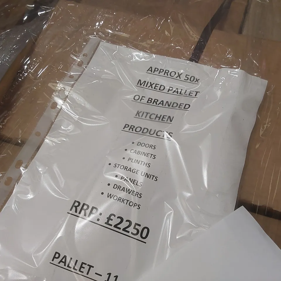 PALLET CONTAINING APPROXIMATELY 50x MIXED PALLET OF BRANDED KITCHEN PRODUCTS