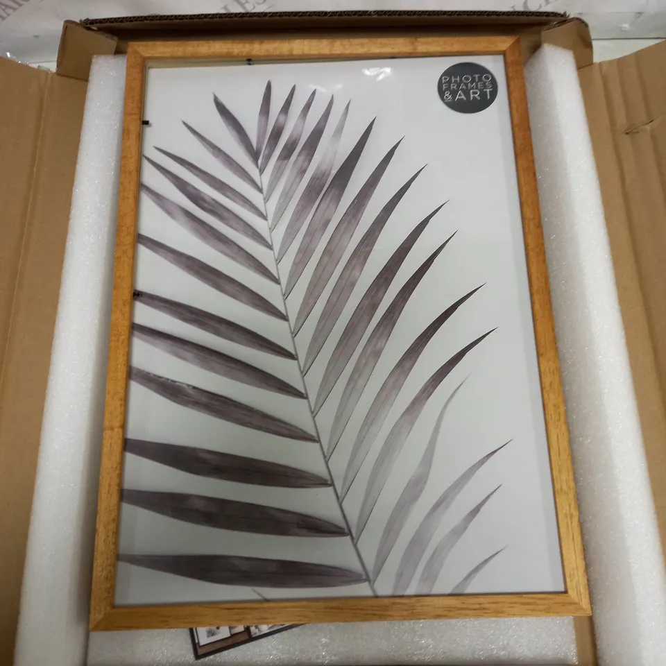 BOXED WOODEN PICTURE FRAME