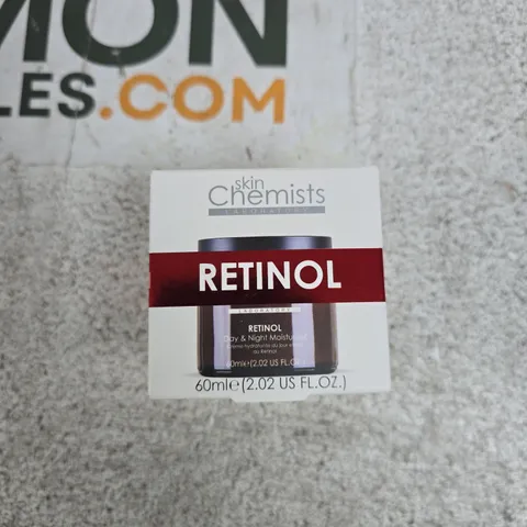 SKINCHEMISTS RETINOL DAY & NIGHT MOISTURISER 60ML – BOXED