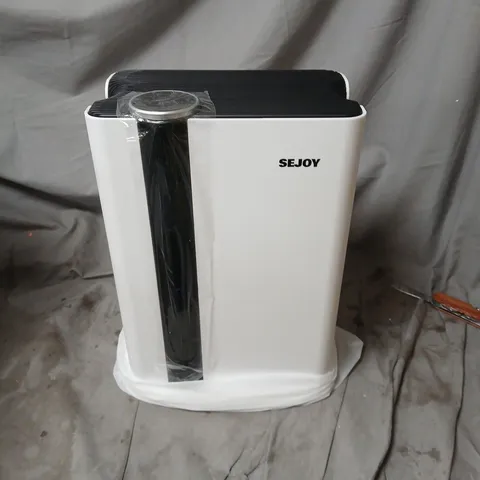 SEJOY DEHUMIDIFIER – WHITE, BOXED WITH ORIGINAL PACKAGING