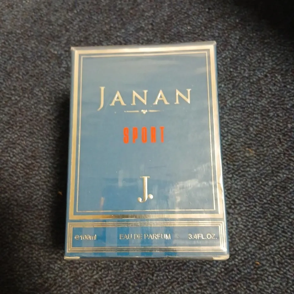 BOXED AND SEALED JANAN SPORT J. EAU DE PARFUM 100ML