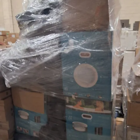 PALLET CONTAINING 3 LAZY SPAS AND OTHER ASSORTED ITEMS