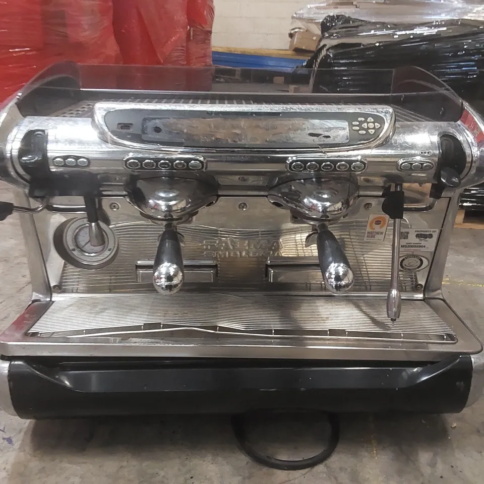 FAEMA EMBLEMA COMMERCIAL 2 GROUP COFFEE MACHINE