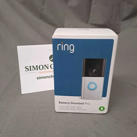 SEALED RING BATTERY DOORBELL PRO