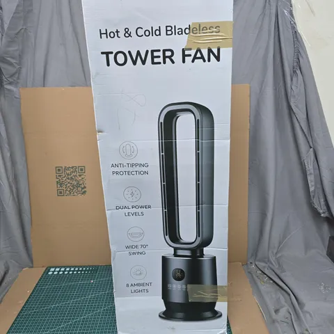 BLISS & BEYOND HOT & COLD BLADELESS TOWER FAN