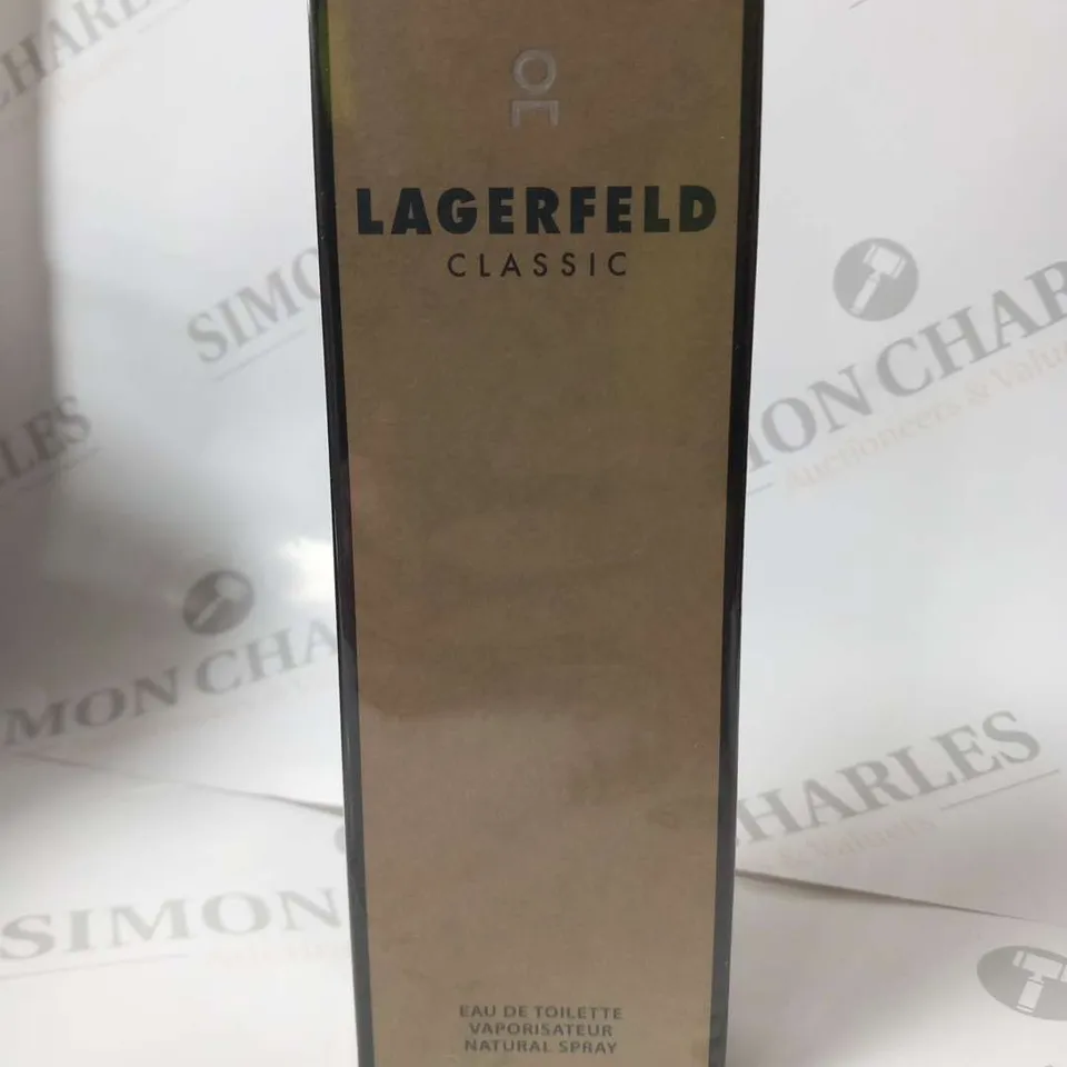 BOXED AND SEALED LAGERFELD CLASSIC EAU DE TOILETTE 150ML