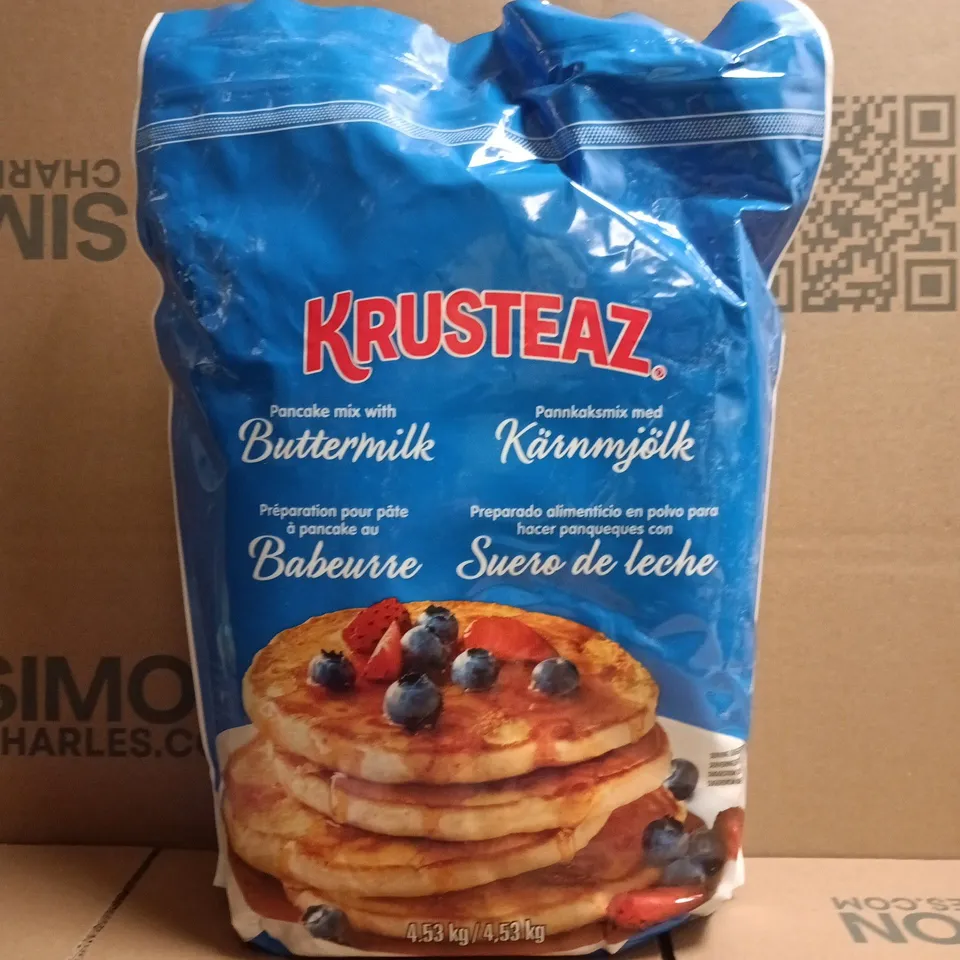 KRUSTEAZ PANCAKE MIX WITH BUTTERMILK (4.53KG)