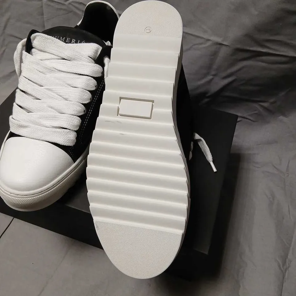 NUMERIS ATELIER ACRYLIC BLACK SNEAKERS – SIZE 44