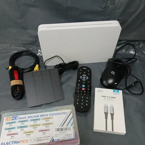 APPROXIMATELY 15 ASSORTED ELECTRICAL PRODUCTS TO INCLUDE REPLACEMENT REMOTE CONTROLS, POWER SUPPLIES, CHARGING CABLES ETC