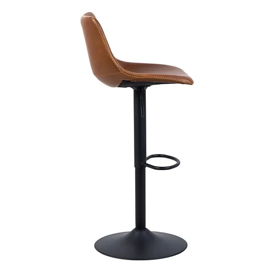 BOXED IOREGON BAR STOOL IN BROWN