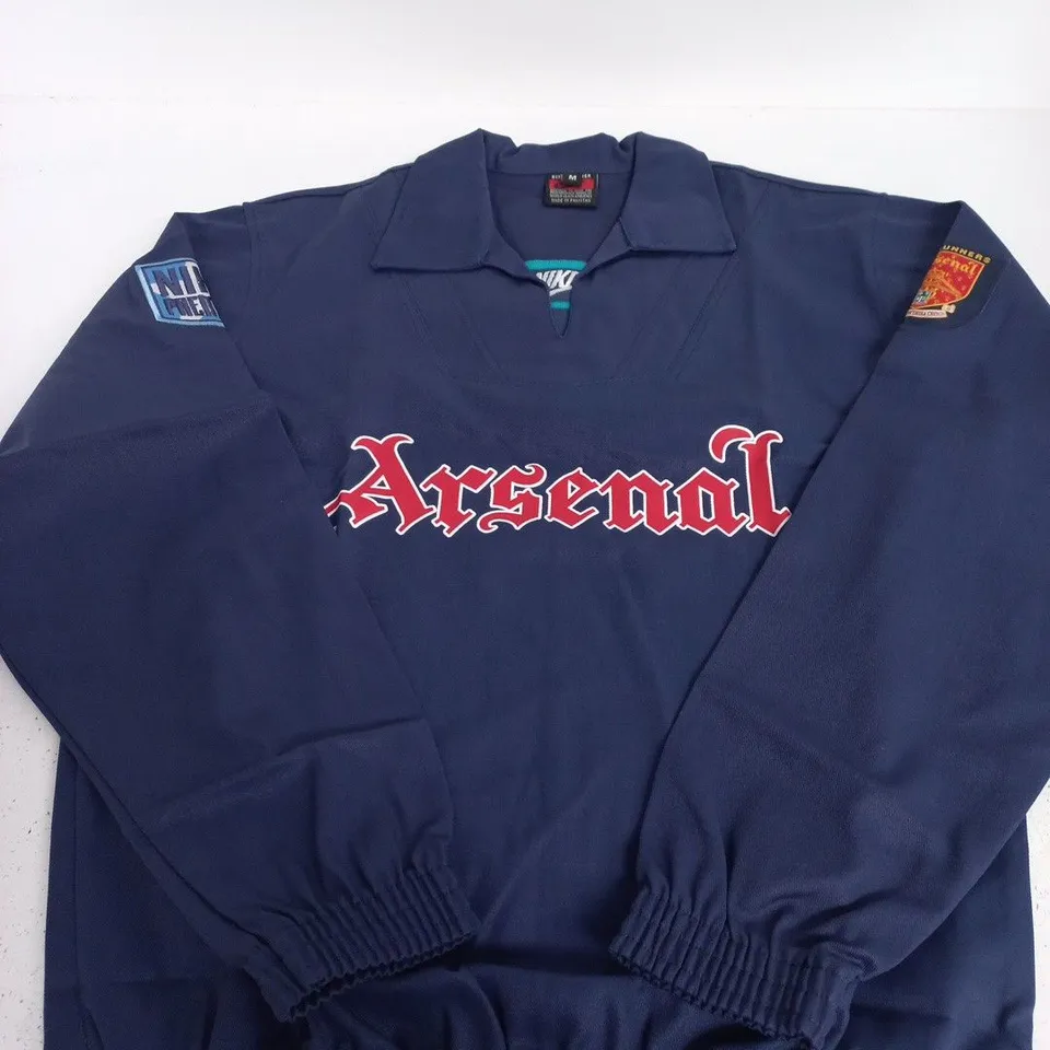 NIKE X ARSENAL FC NAVY JACKET - SIZE M