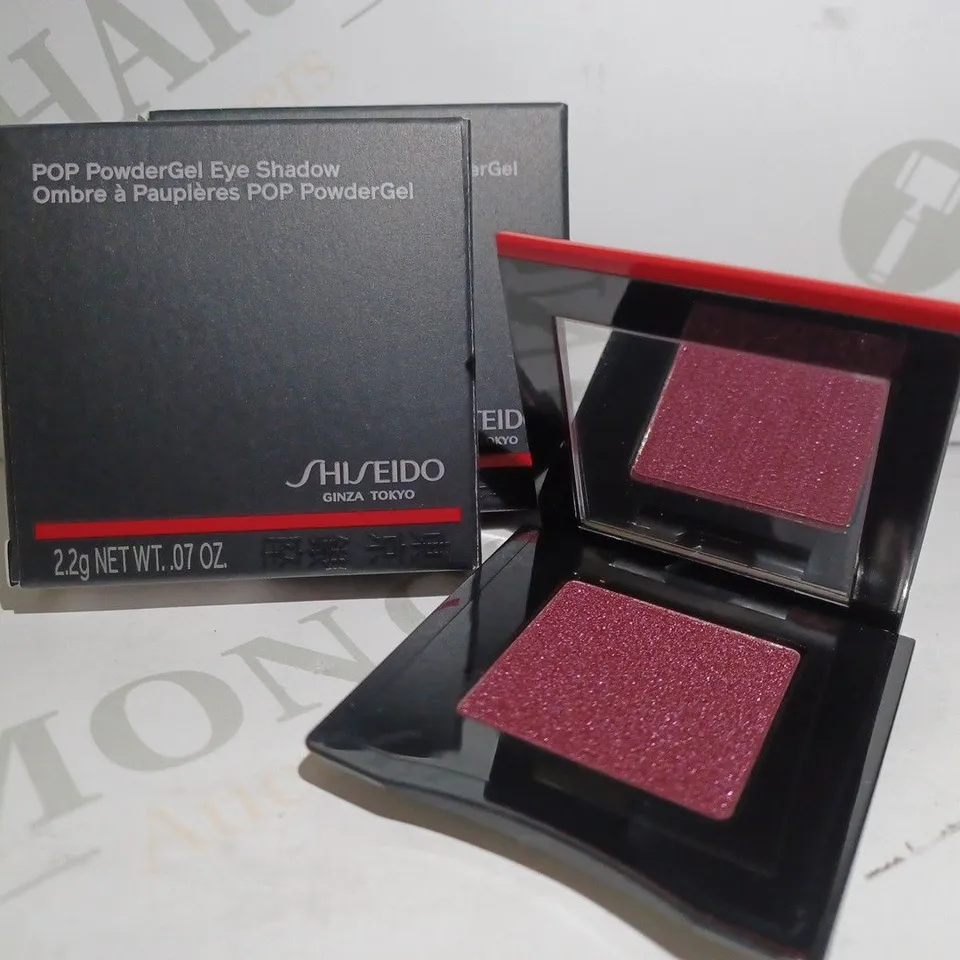 LOT OF 2 SHISEIDO POP POWDERGEL EYE SHADOWS - #18 DOKI DOKI RED 
