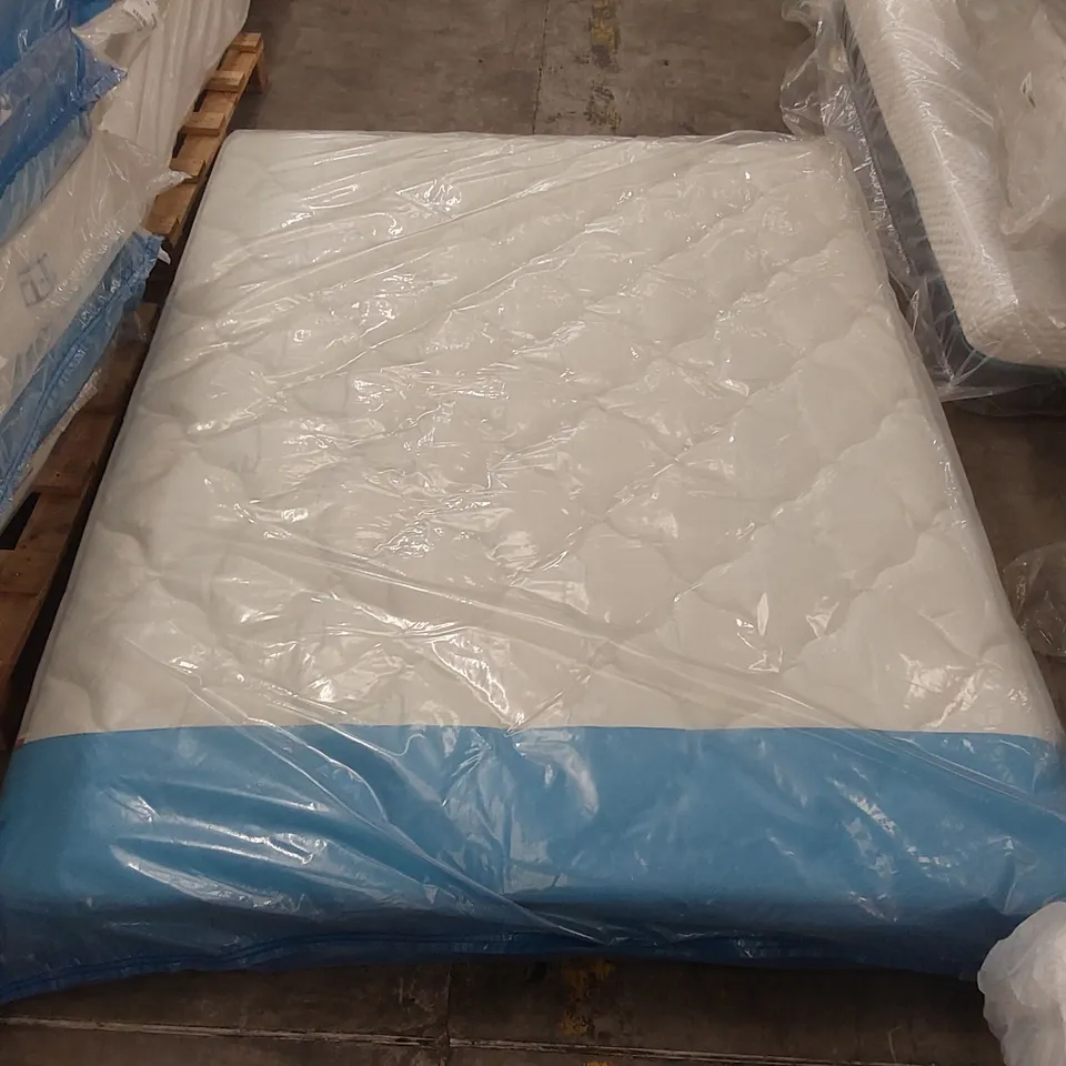 QUALITY BAGGED DESIGNER KING SIZE 150cm AIRSPRUNG LUXURY QUILTED MEDIUM MATTRESS RRP £259