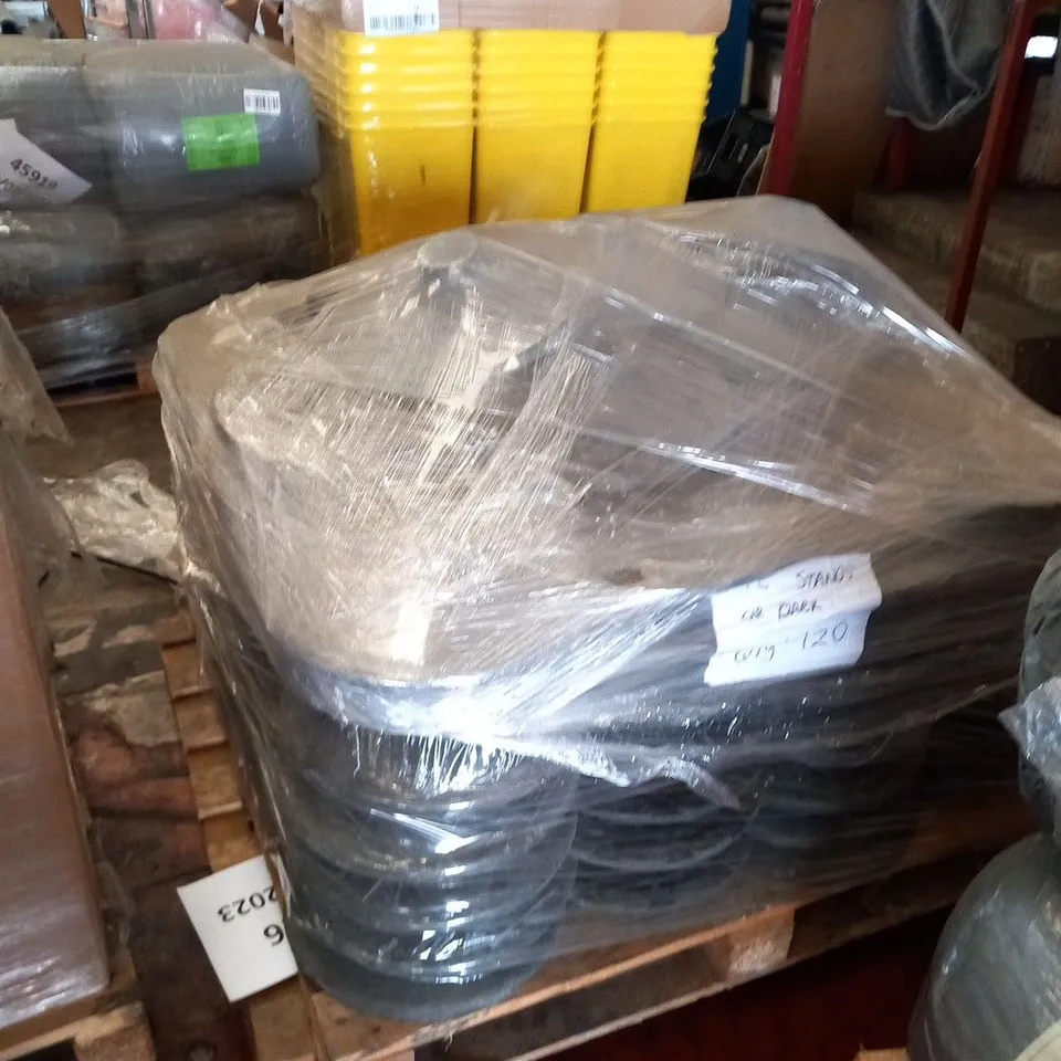 PALLET OF APPROXMATELY 120  OXFORD ENGLAND CAR PARK PIPE STANDS