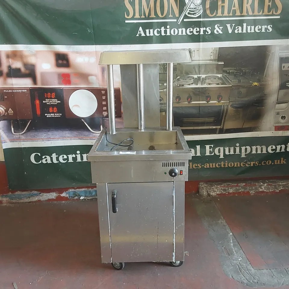 STAINLESS STEEL WYN-640 COMMERCIAL CHIP SCUTTLE