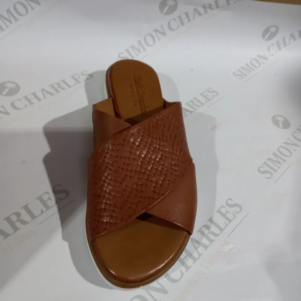 RUTH LANGSTFORD BROWN SANDALS SIZE 6