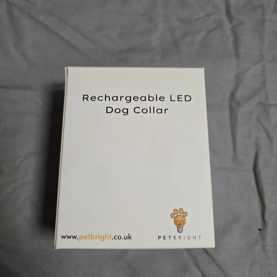 APPROXIMATELY 25 PETBRIGHT RECHARGEABLE LED DOG COLLAR