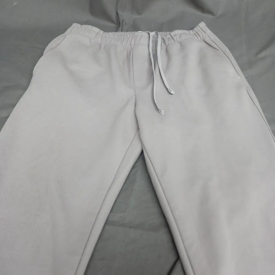 ZARA LIGHT GREY JOGGING TROUSERS - EUR M