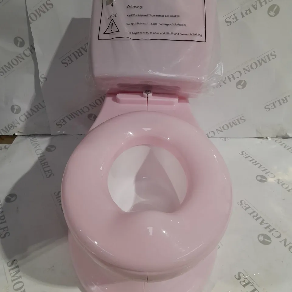 BOXED TODDLER TOILET POTTY PINK
