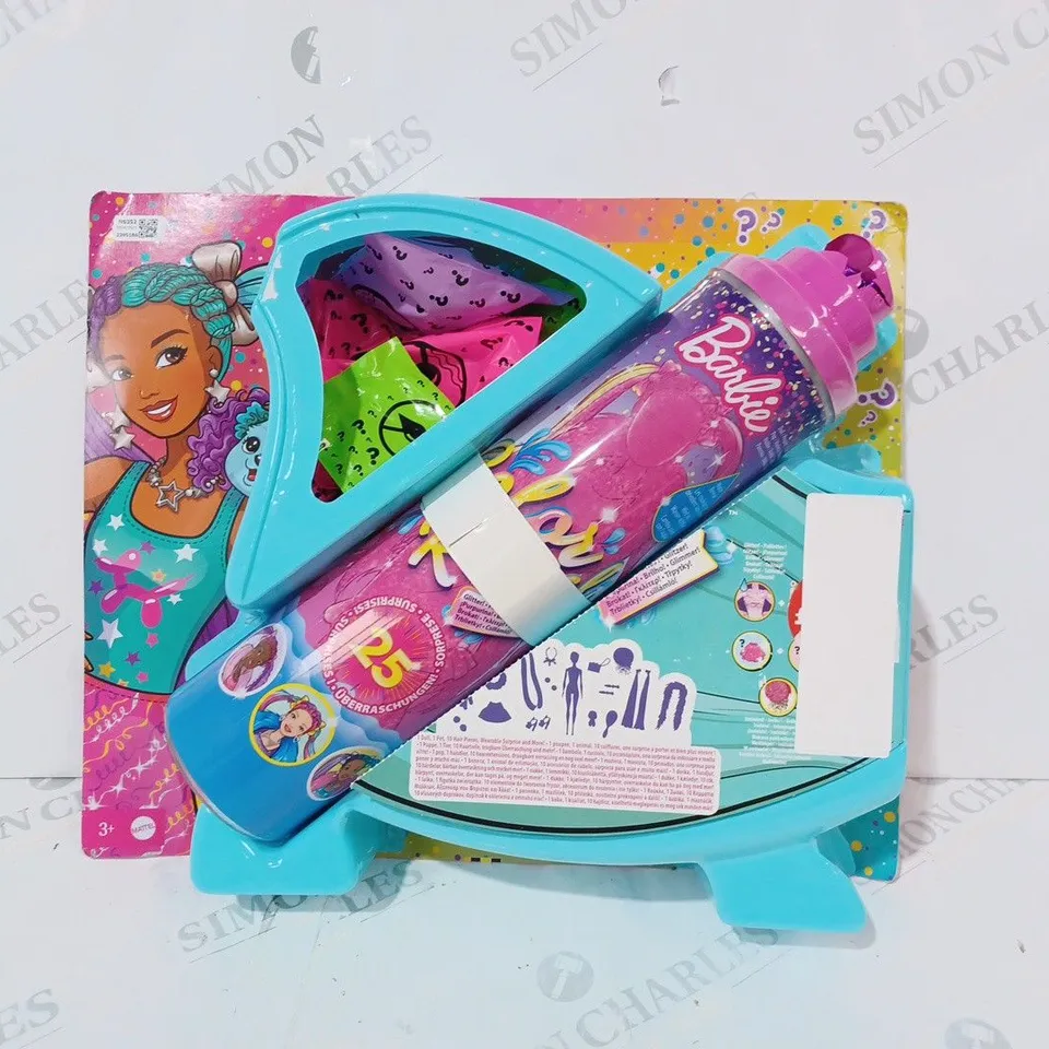 BARBIE COLOUR REVEAL DOLL & ACCESSORIES