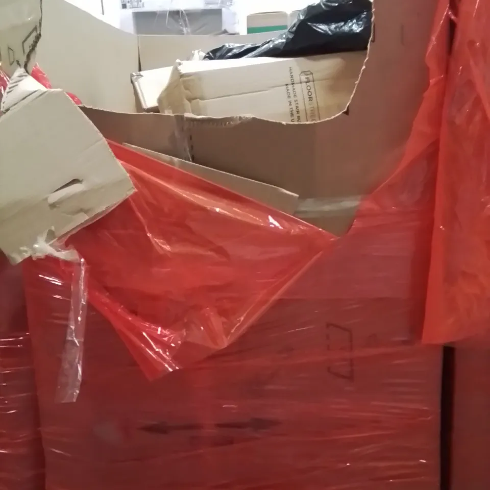 PALLET OF ASSORTED HOUSEHOLD GOODS AND PRODUCTS TO INCLUDE;PIZZA MAKER,FRYING PAN,AIR COOLER