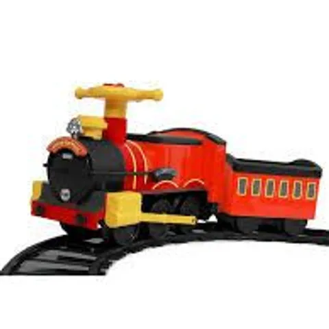 BOXED STEAM TRAIN 6 VOLT WITH 4 X STRAIGHT AND 4 X CURVED TRACK PACKS (SPECIAL PACK)