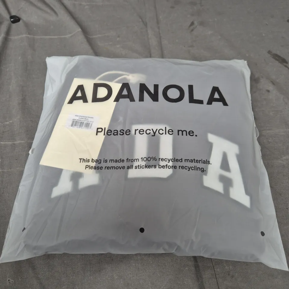 ADANOLA OVERSIZED HOODIE – COFFEE BEAN