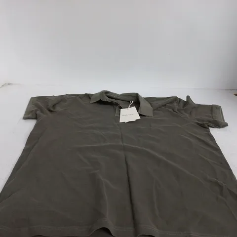 GANT SUNFADED SHORT-SLEEVE POLO SHIRT – DRY HERB GREEN – XL