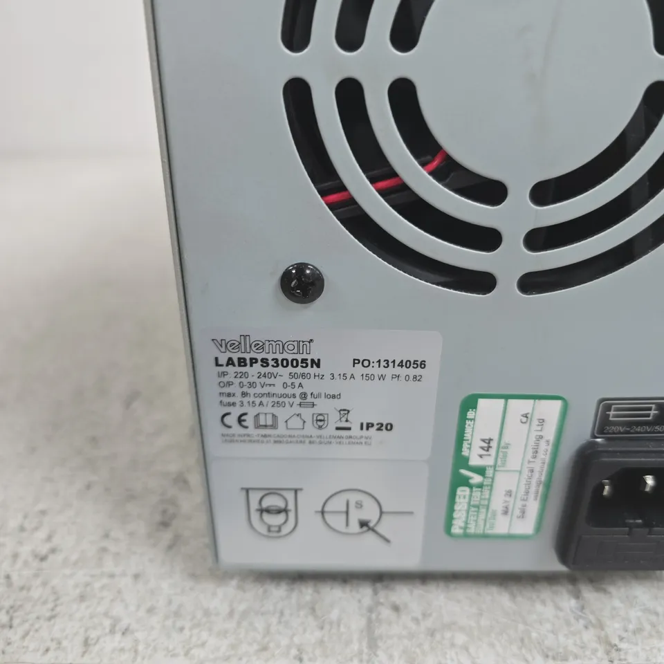 VELLEMAN LABPS3005N DC LAB POWER SUPPLY