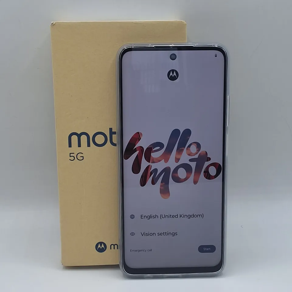 BOXED MOTOROLA G35 5G 4+128GB IN MIDNIGHT BLACK - MC432