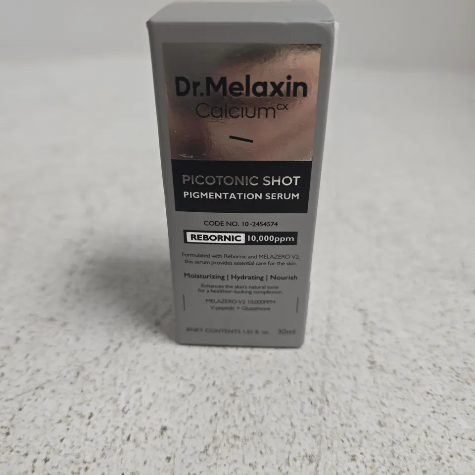 BOXED AND SEALED DR.MELAXIN PICOTONIC PIGMENTATION SERUM (30ML)