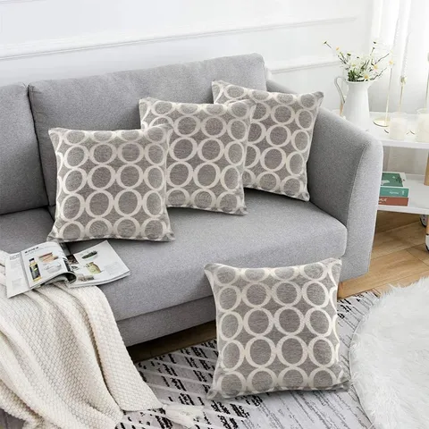 BROWARD OH GEOMETRIC CUSHION WITH FILLING (SET OF 4)