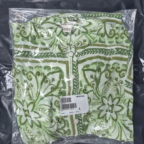SEALED MONSOON EMILIA DRESS IN GREEN SIZE 12