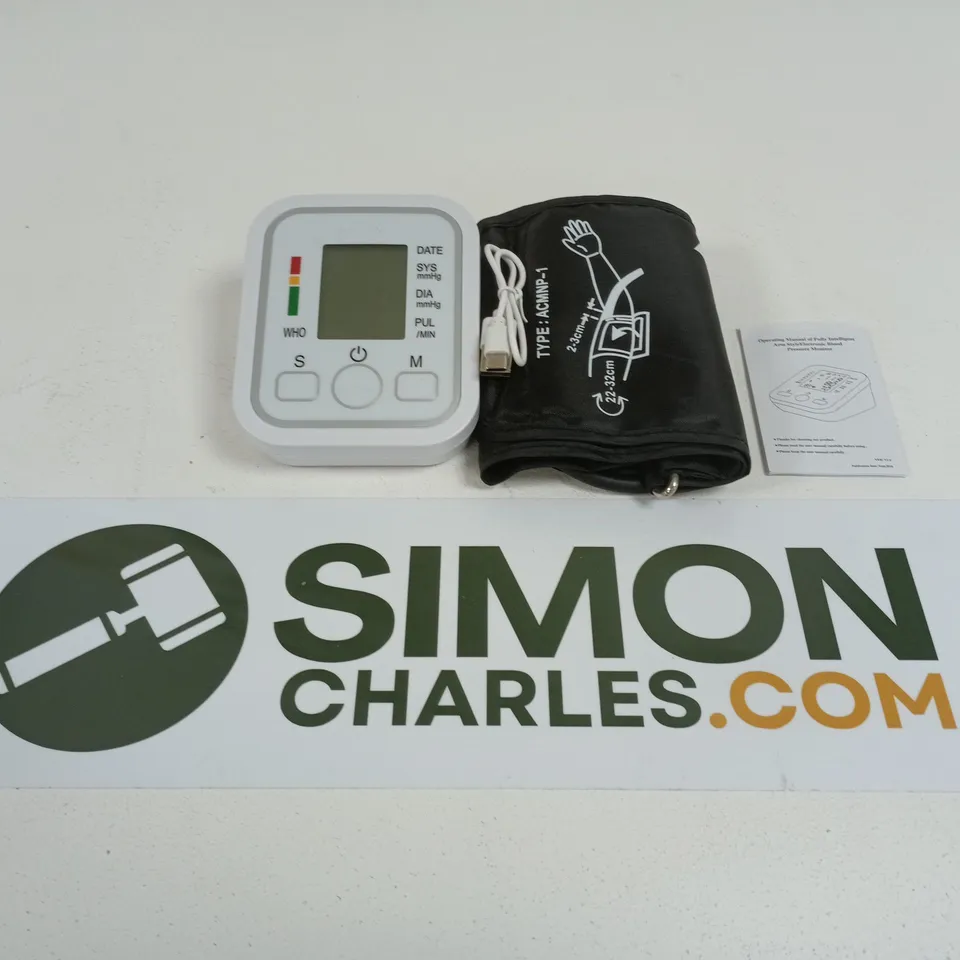 ELECTRONIC BLOOD PRESSURE MONITOR – ARM STYLE 