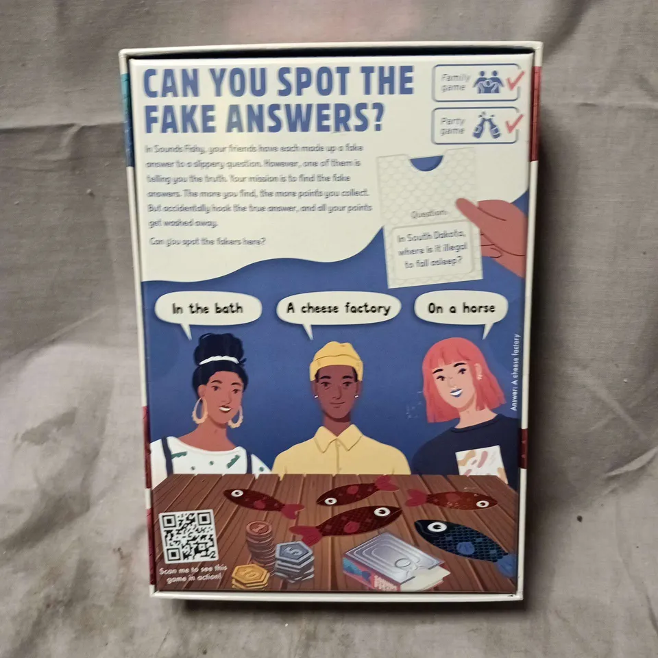 SEALED SOUNDS FISHY PARTY GAME