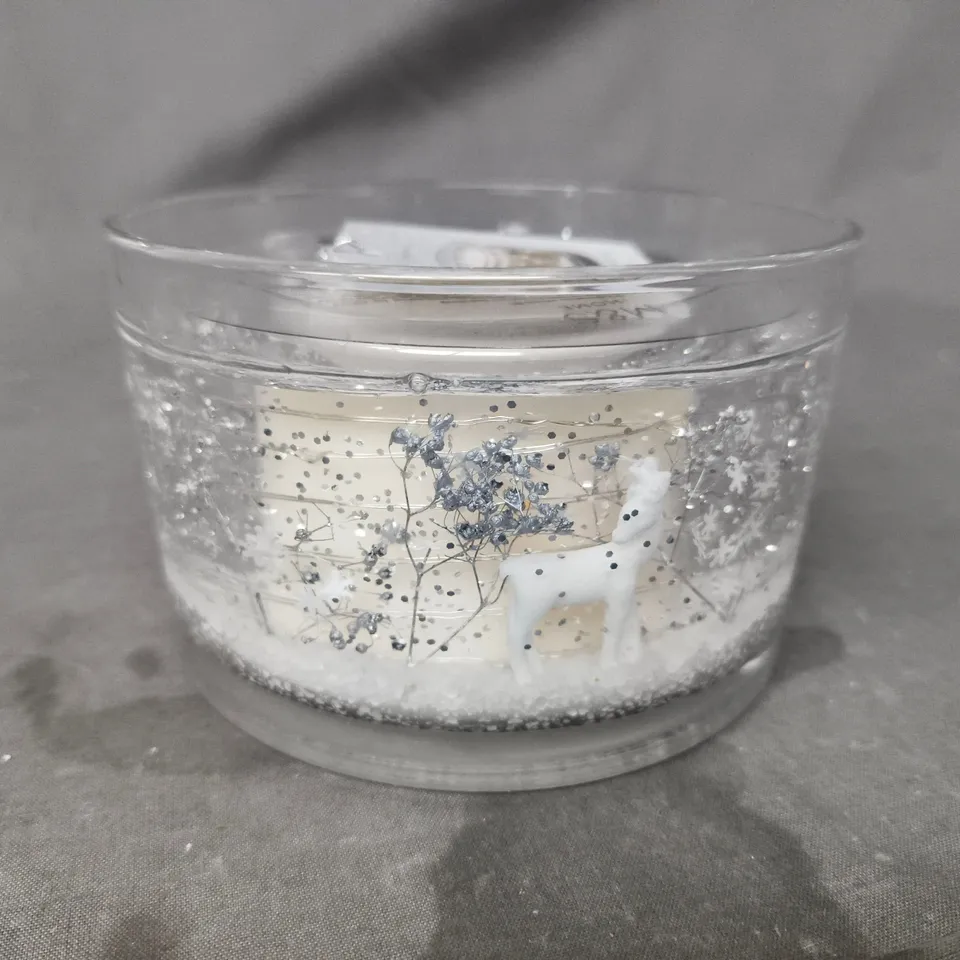 WINTER SPICE LED LIGHT UP SCENTED CANDLE