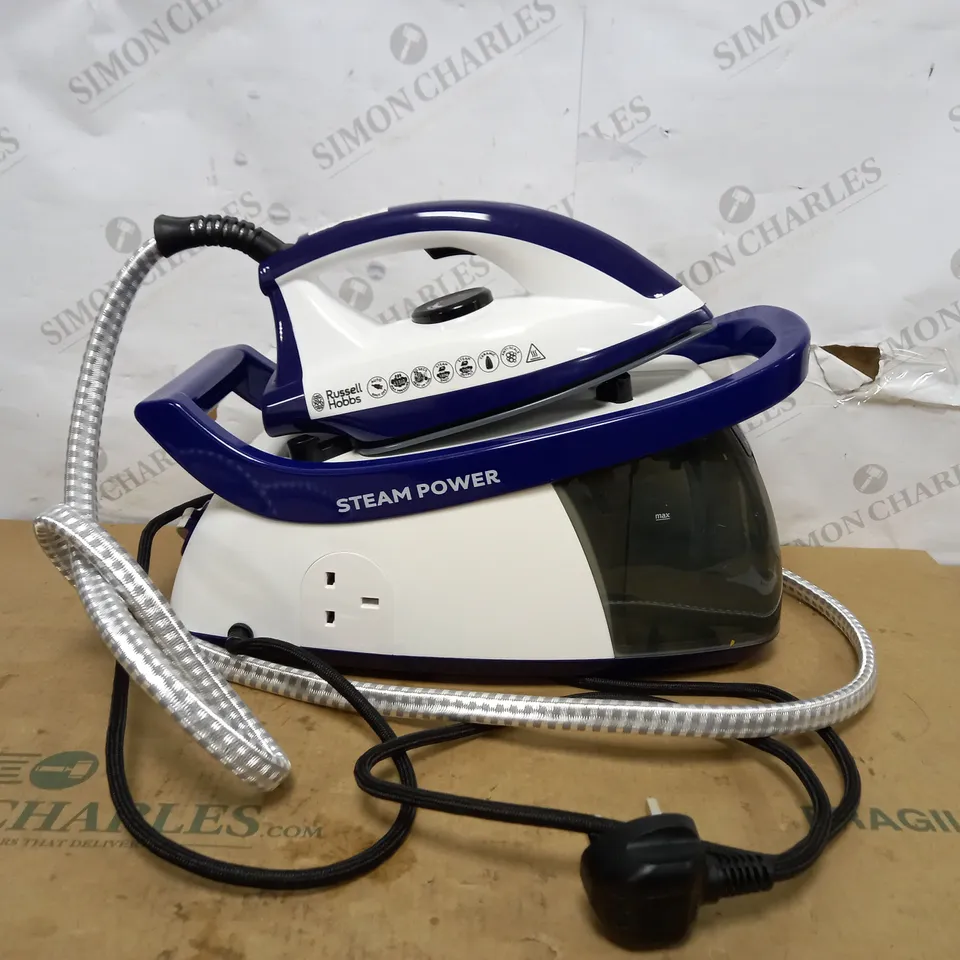 RUSSELL HOBBS STEAM GENERATOR IRON - PURPLE/WHITE