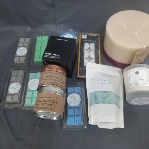 BOX OF APPROXIMATELY 8 ASSORTED ITEMS TO INCLUDE - WAX MELTS AND CANDLES ETC.