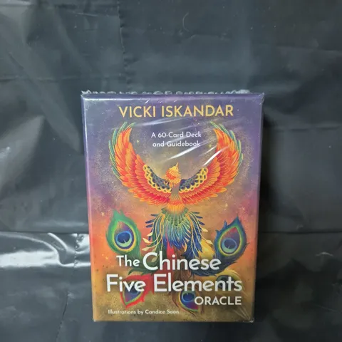 BOXED AND SEALED THE CHINESE FIVE ELEMENTS ORACLE: A 60-CARD DECK AND GUIDEBOOK CARDS
