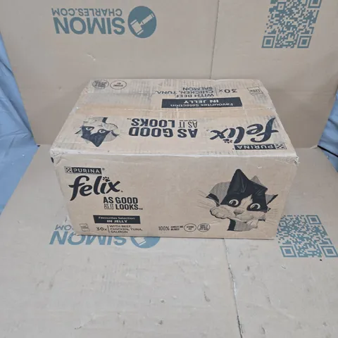 BOXED PURINA FELIX FAVOURITES SELECTION (120 POUCHES)
