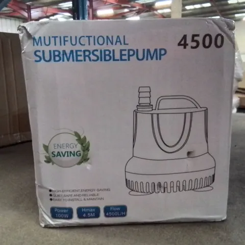 BOXED MULTIFUNCTIONAL SUBMERSIBLE PUMP