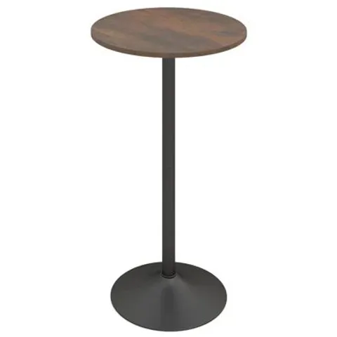 BOXED ROUND TOP PUB AND BAR TABLE STANDING BISTRO TABLE 