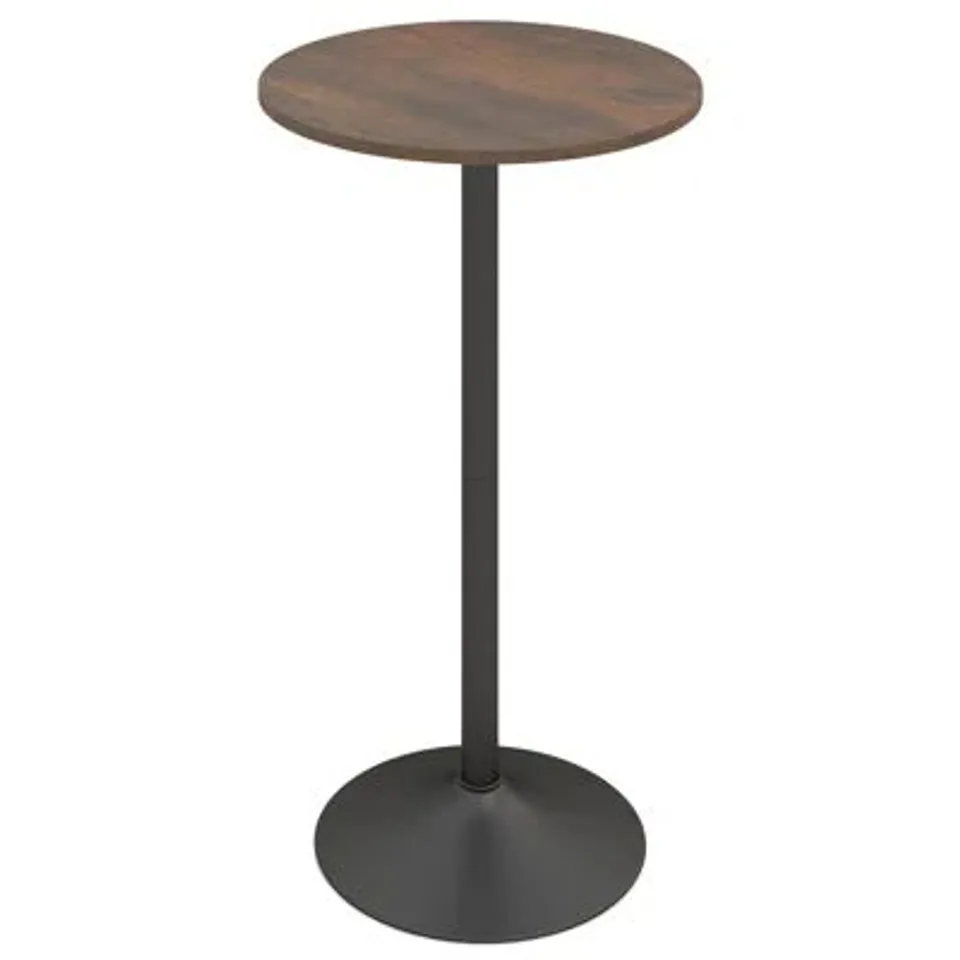 BOXED ROUND TOP PUB AND BAR TABLE STANDING BISTRO TABLE 