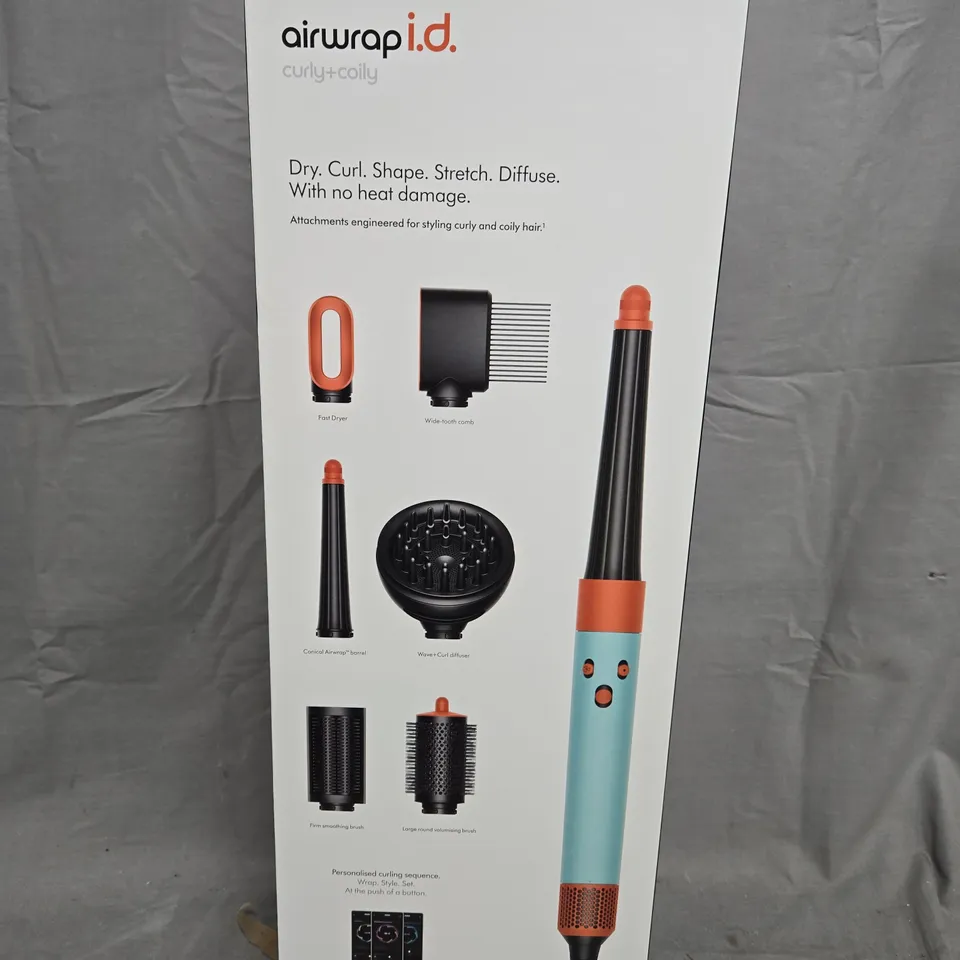 DYSON AIRWRAP I.D. CURLY+COILY HAIR STYLER – BOXED