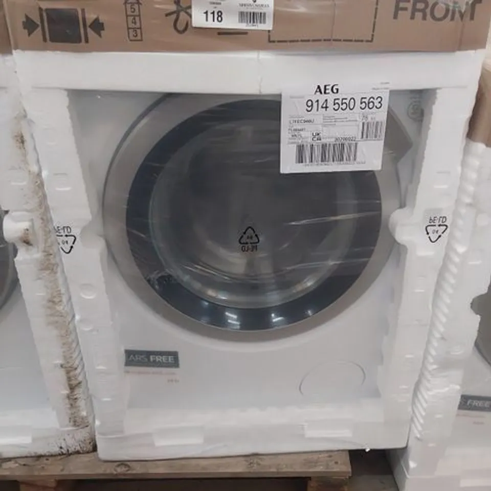 AEG 7000 PRO STEAM UNIVERSAL DOSE 8KG WASHING MACHINE WHITE MODEL L7FEC946U RRP £834