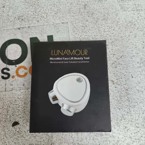LUNAMOUR MICROMINI FACE LIFT BEAUTY TOOL – MICROCURRENT & SONIC PULSATION FACIAL DEVICE 
