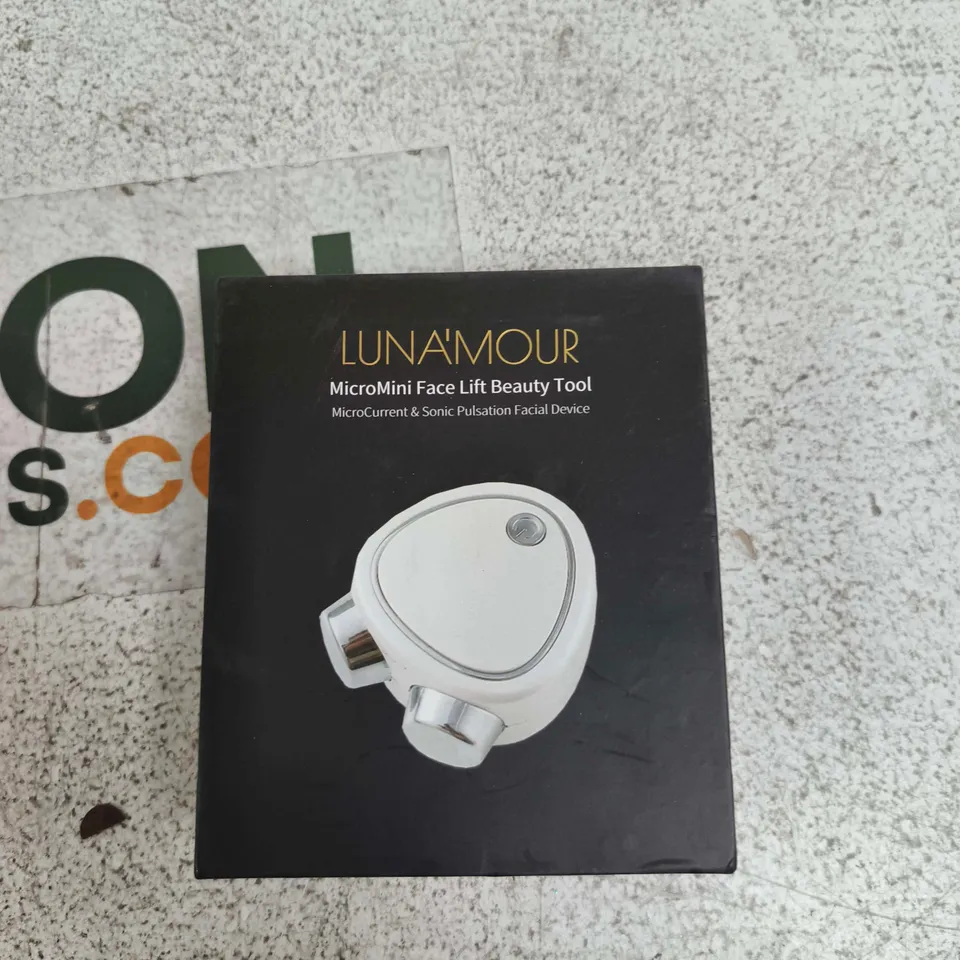 LUNAMOUR MICROMINI FACE LIFT BEAUTY TOOL – MICROCURRENT & SONIC PULSATION FACIAL DEVICE 